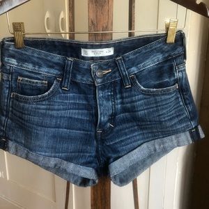 Abercrombie & Fitch Denim Shorts Size 00/ W 24